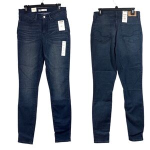 Levi’s skinny jeans shaping 8 long 29 waist 32 inseam NEW blue denim baddie